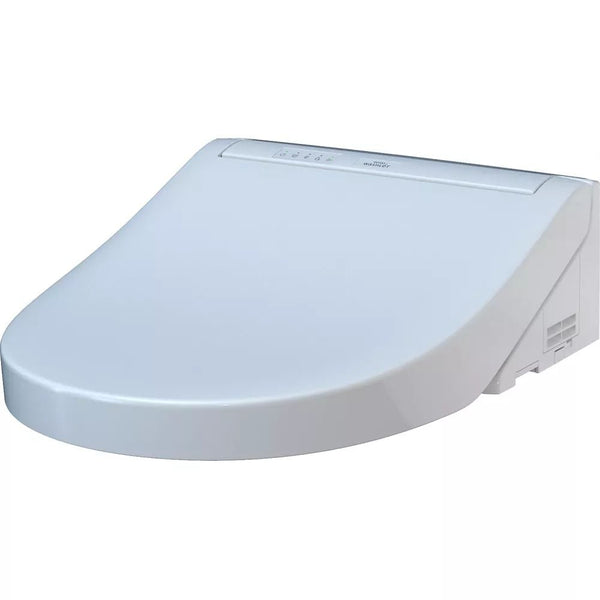 WASHLET C5 Electronic Bidet Toilet Seat with PREMIST and EWATER+ Wand Cleaning, Round, Cotton White U1330