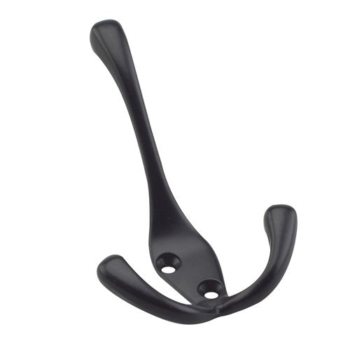 Tri-hook, 4'', Matte Black, 3pk F6414