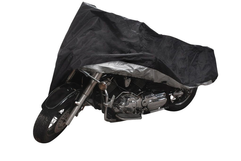 Premium Polyester Motorcycle Cover, Black, Large U4353