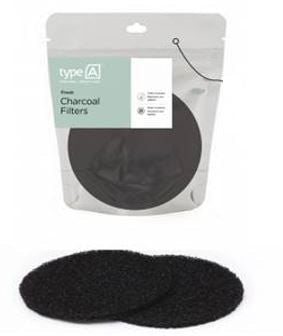 Charcoal Compost Filter, 2-pk, Compatible with Most Stainless Steel Compost Bins U0692