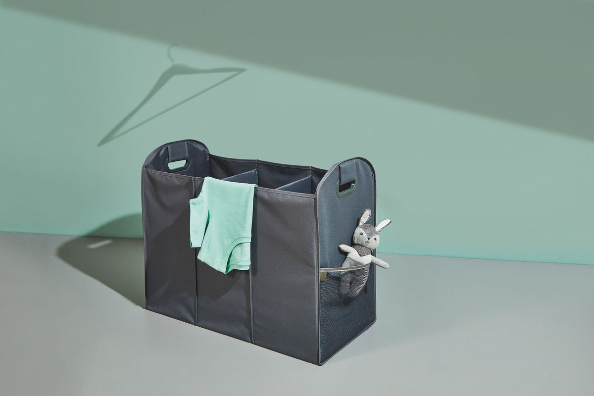 Ease Trio Collapsible Laundry Sorter, Grey