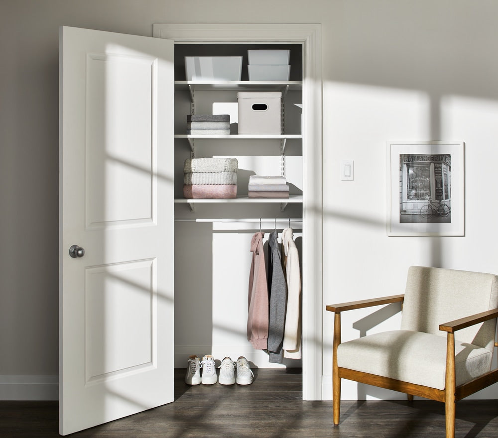 Floating Wall Shelf Board, Oak Sonoma Finish, 12 x 35-in