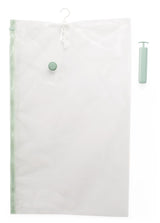 Hanging Reusable Vacuum Storage Seal Bag with Pump, 4-pk