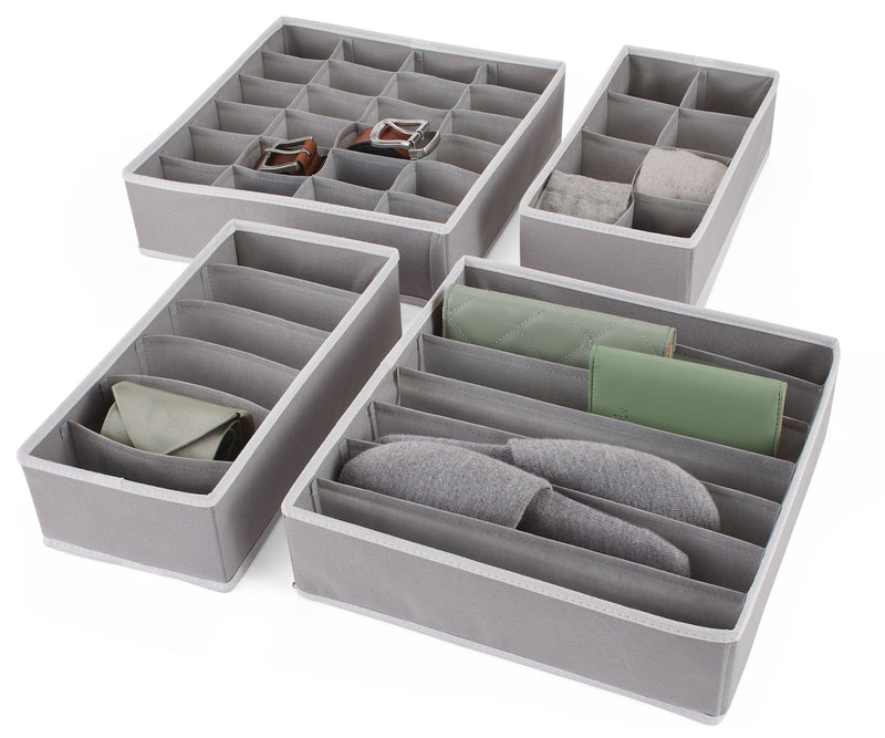 Multi-Purpose Garment Drawer Dividers, Collapsible, 4-pk U3467