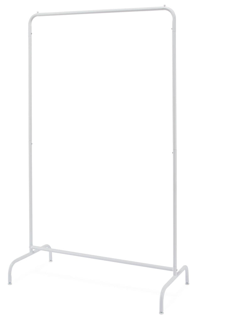 OPP Garment Rack, Easy Assembly, White Q2648