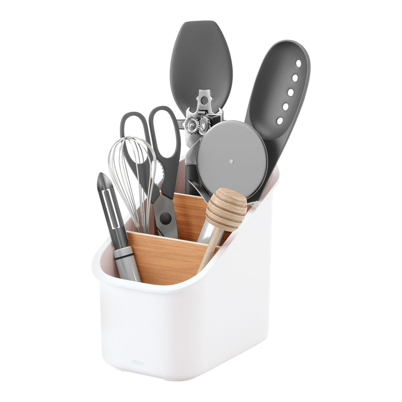 Bellwood 3-Compartment Utensil Holder with Removable Dividers R8265