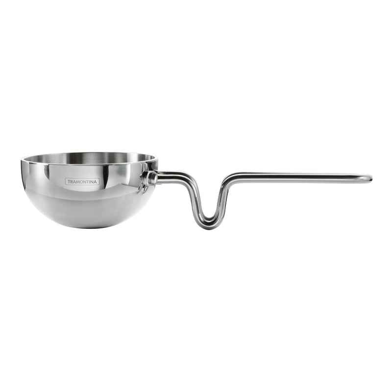 9.35 Ounce Tri-Ply Clad Stainless Steel Tadka Pan G4140
