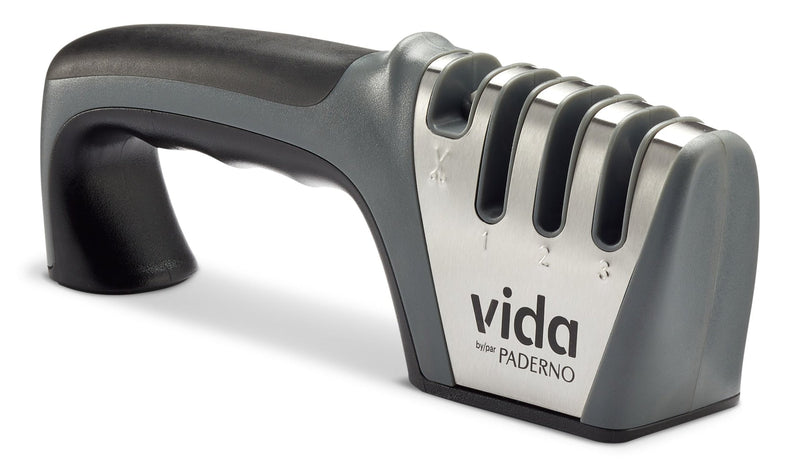 4-in-1 Knife & Shear Sharpener with Ergonomic Grip R3232