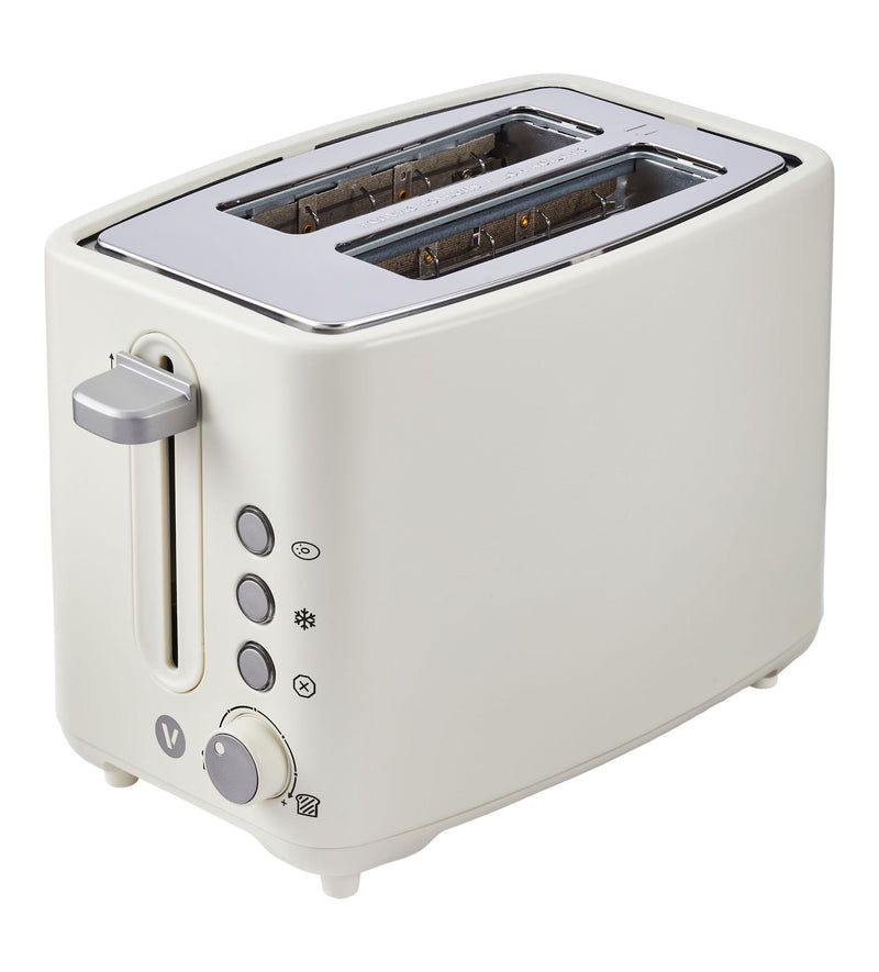 Colour Series 2-Slice Toaster with 3 Settings, Shortbread H7494
