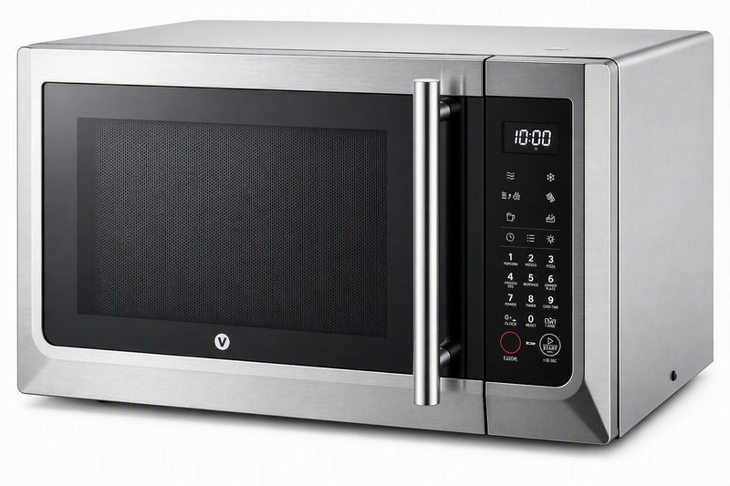 Combination Countertop Microwave Oven with Air Fryer, 1000W, 1.1-cu-ft, Stainless Steel W9758