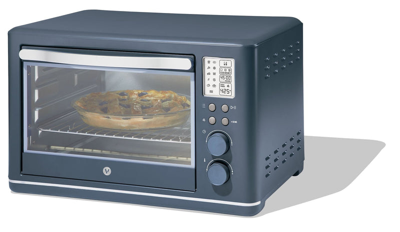 Digital Multi-Functional Air Fryer Toaster Oven with 11 Pre-Set Functions, Bluefin, 6-Slices K5566