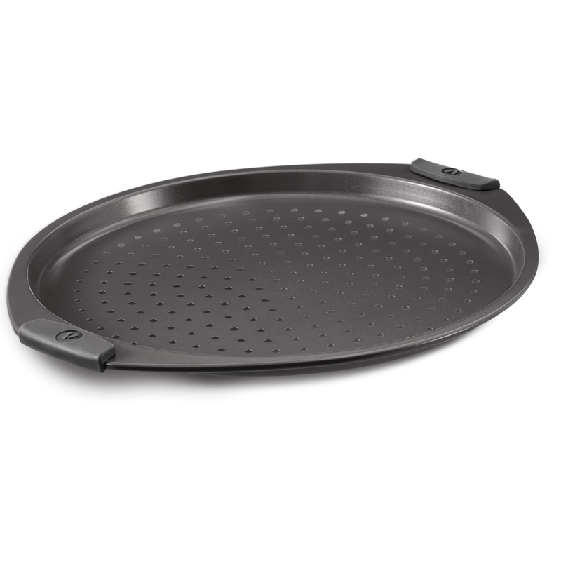 Non-Stick Round Pizza Crisper Pan, 13.25-in Z4999