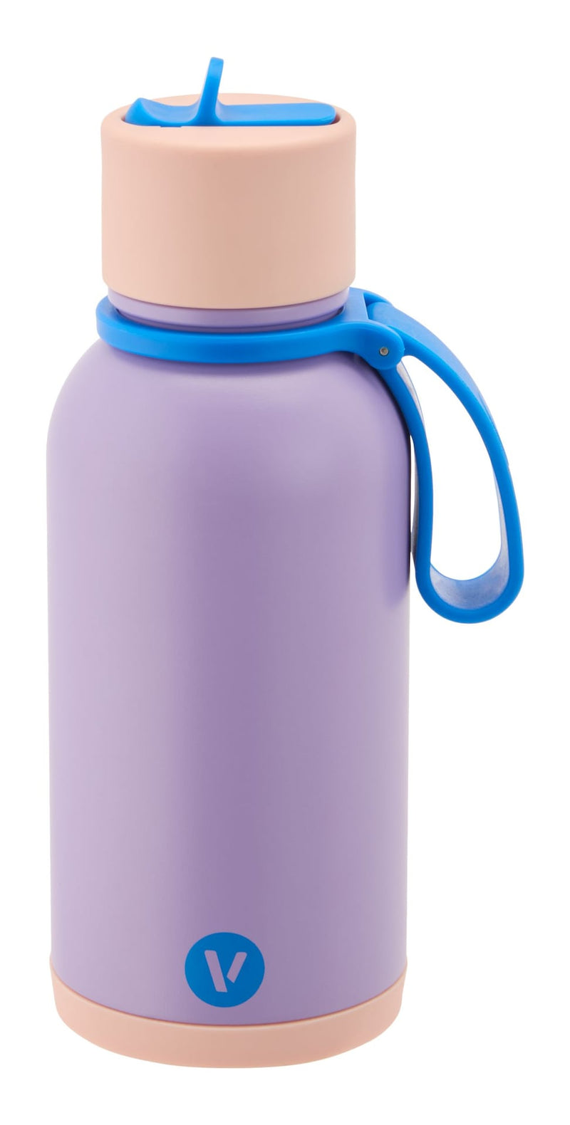 Stainless Steel Water Bottle, Coral, 16-oz X6325