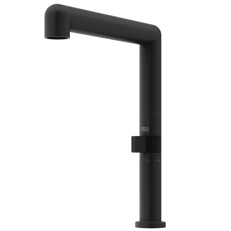 Bar 11-in Angular Kitchen Faucet, Various Finishes R0546