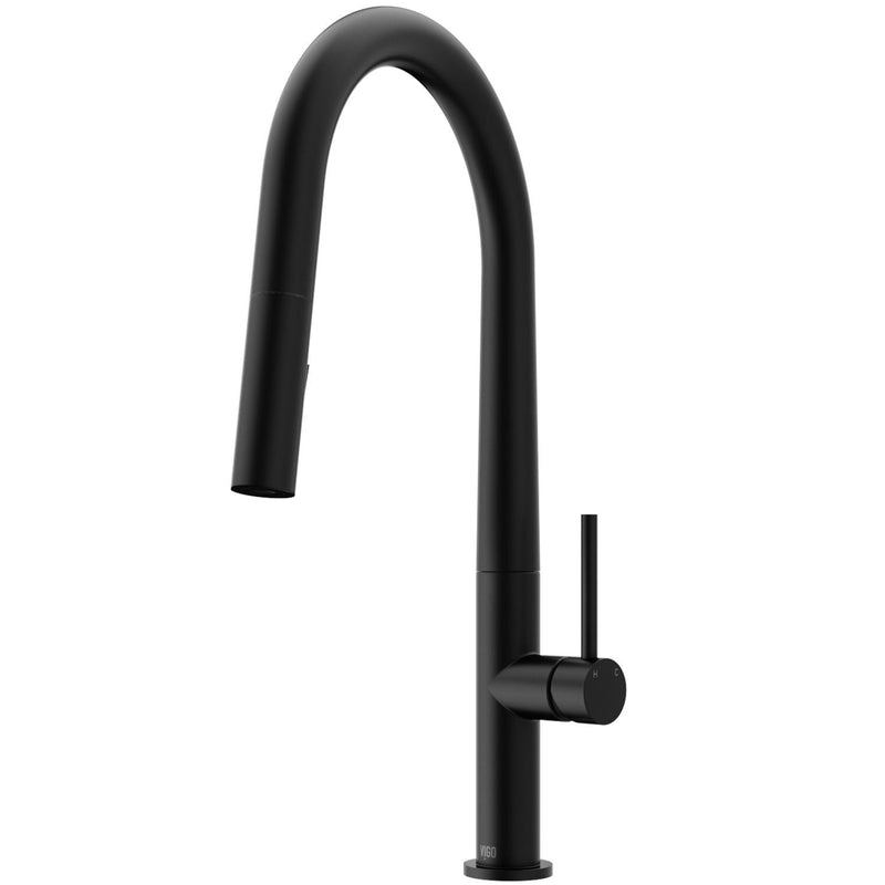 Greenwich Kitchen Faucet, Matte Black Q2706