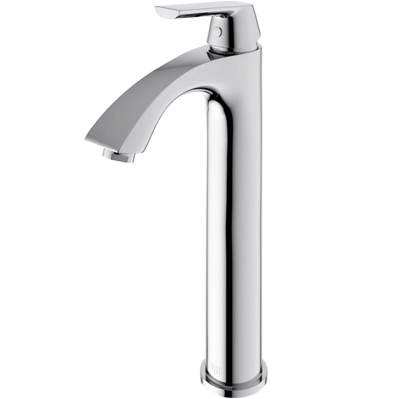 Linus Single Handle Vessel Sink Bathroom Faucet, Chrome J6894