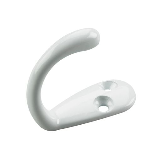Wardrobe Hook, White, 4pk L8393