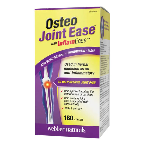 webber naturals Osteo Joint Ease, 180 caplets X2619