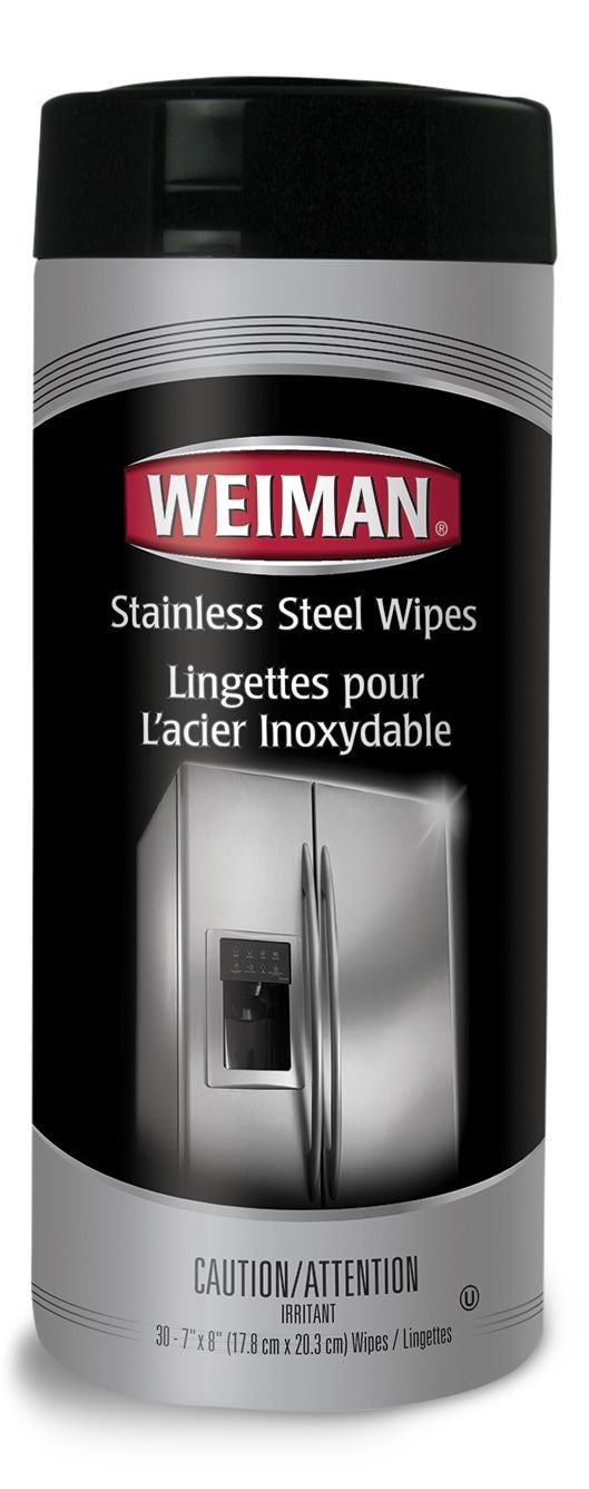 Stainless Steel Cleaning and Protectant Wipes, 30 Wipes G5215