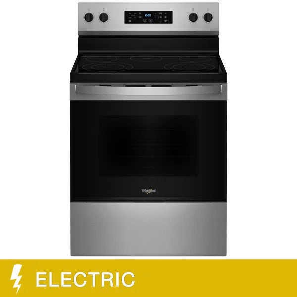 Whirlpool 30 in 5.3 cu ft. Electric 5 Element Range with Dual Radiant Elements J2694