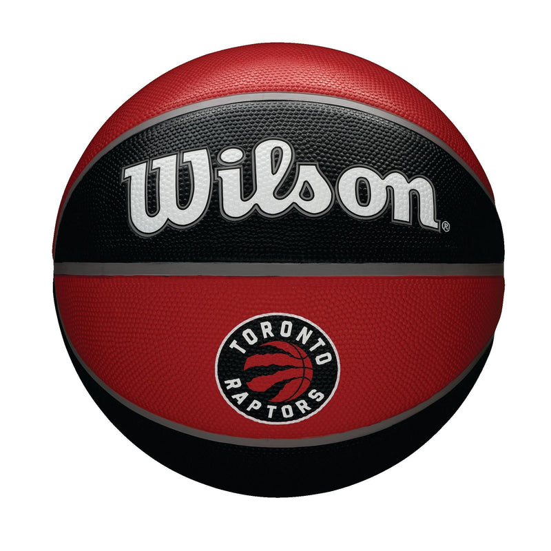 Tribute Outdoor Rubber Basketball, Official Size 7 (29.5-in), Black/Red P9632