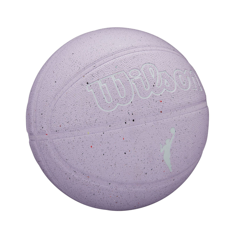 Heir Eco Basketball, Size 6, Rubber, Lavender N8221
