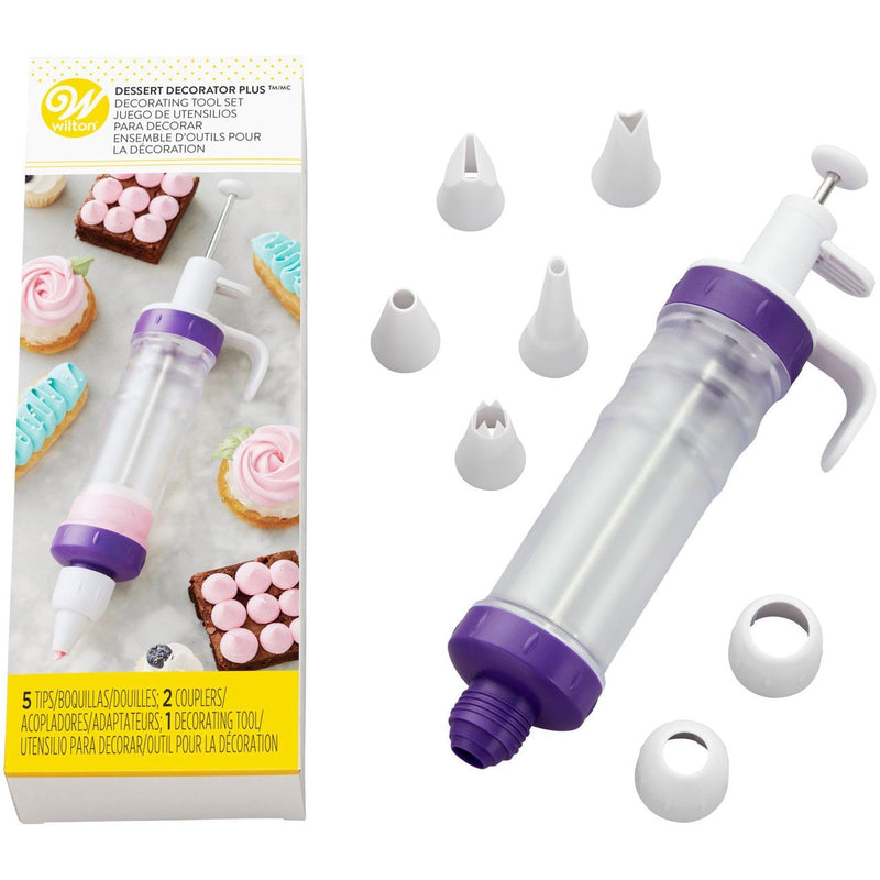 Plastic Dessert Decorator Plus Decorating Tool Set, 8-pc O2898