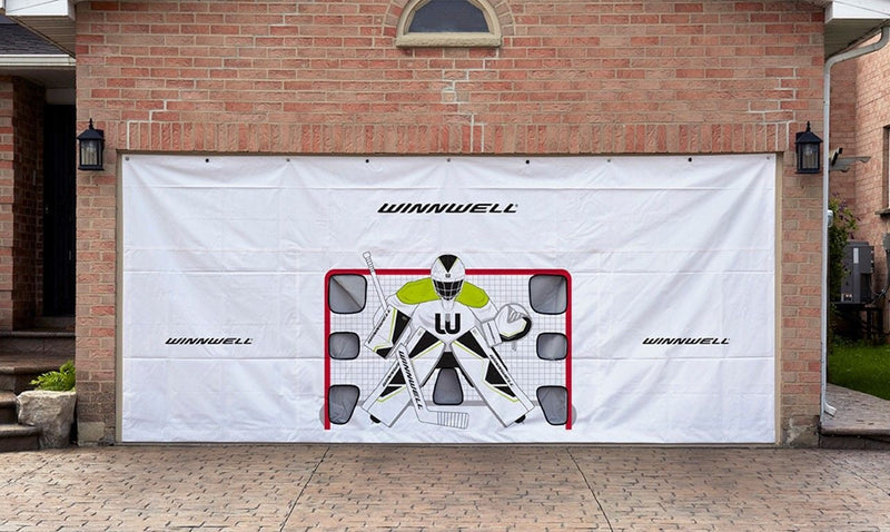 Heavy Duty Hockey Shooting Tarp, 16-ft x 7-ft M1281