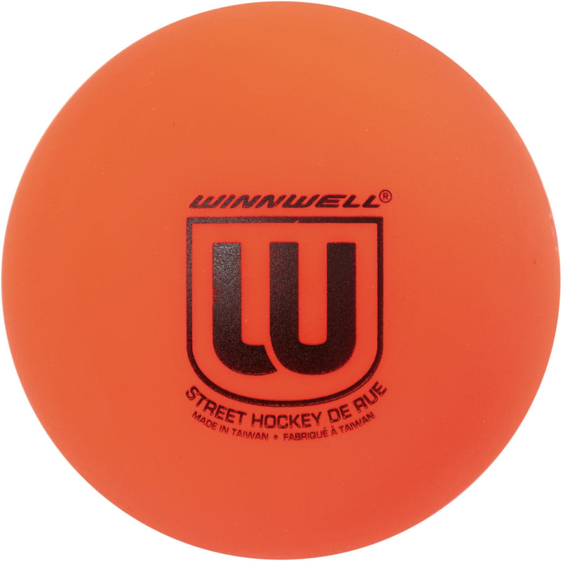 Street Hockey Medium Ball, Orange, 65mm, 50g Z1991