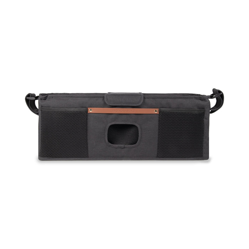 Parent Console with 4 Insulated Cupholders, Black J0710