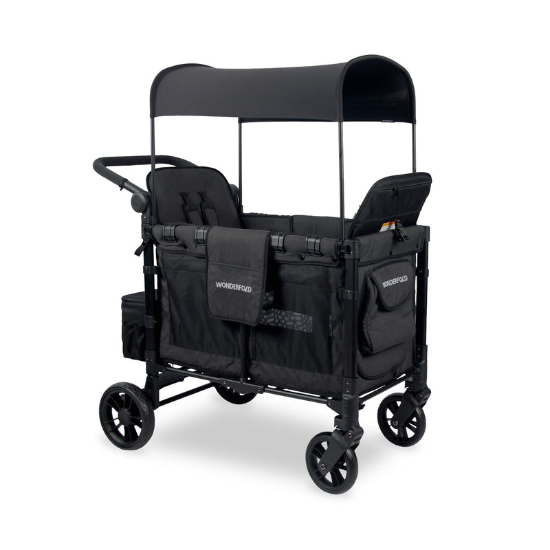 W2 Elite Double Stroller Wagon, 2-Seater, Black L1427