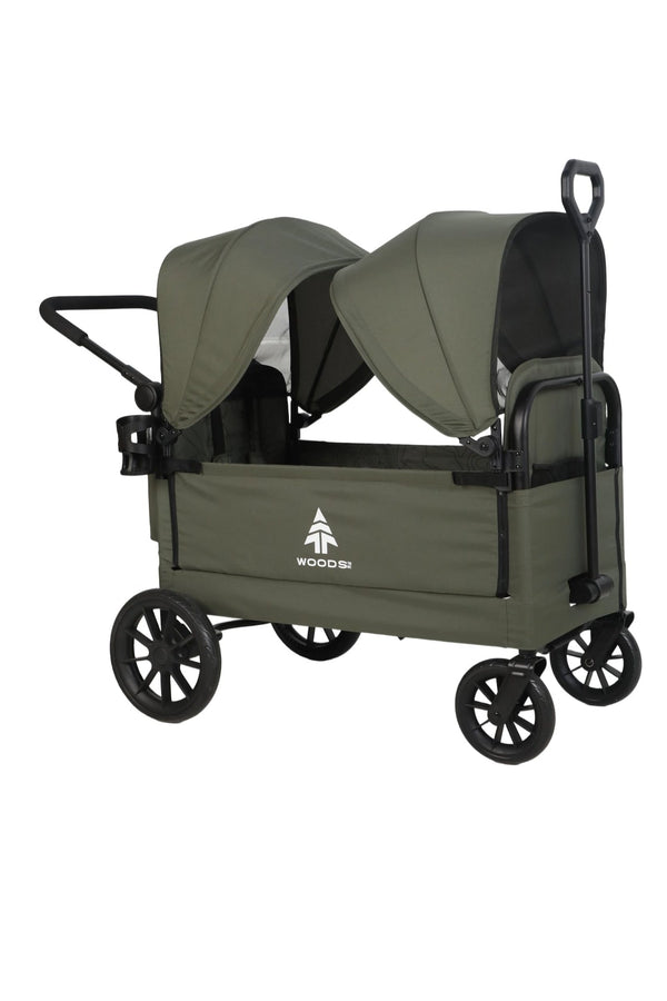 Adjustable Stroller Wagon, Green D5621