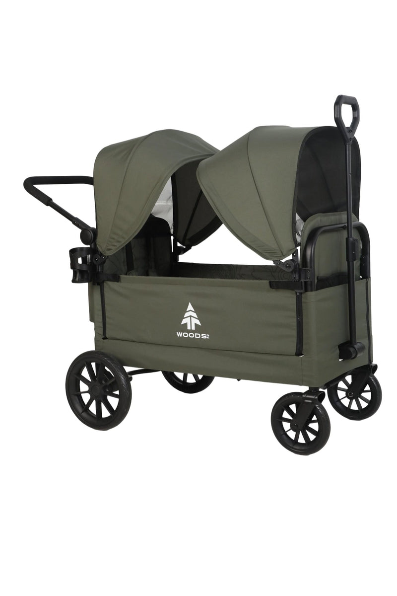 Adjustable Stroller Wagon, Green D5621