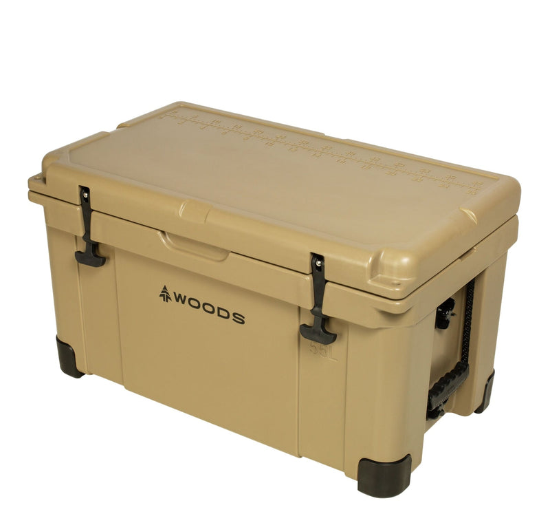 ARCTIC Roto-Moulded Cooler, 55-L, Tan D6953