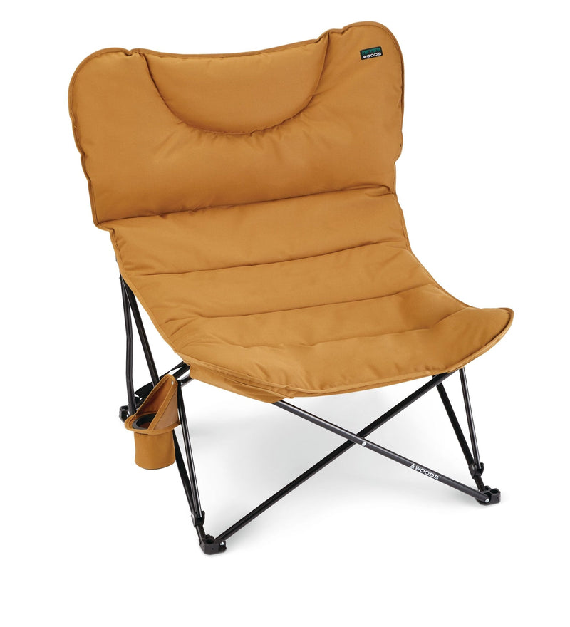 Mammoth Folding Camping Chair with Cup Holder, Dijon R3510