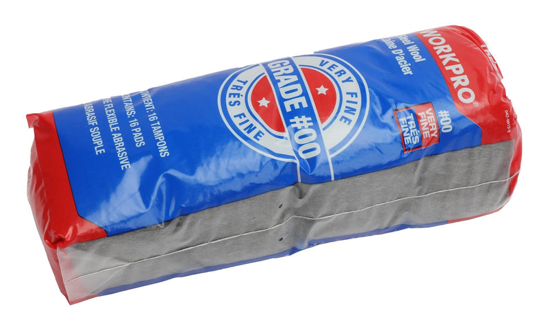 Steel Wool Pads For Multi-Surface Smoothing & Cleaning, Very Fine Grade N6911
