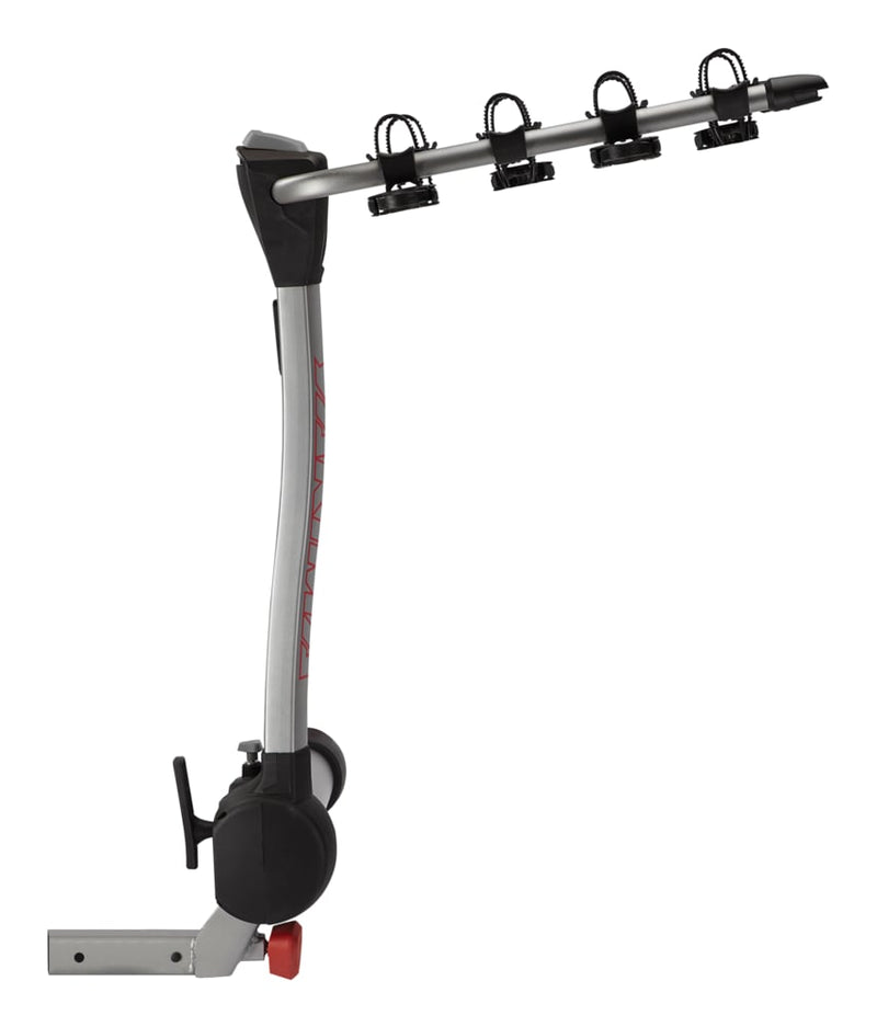 RidgeBack 5-Bike Hitch Mount Bike Rack, Fits 1-1/4, 2-in Receiver, Granite Grey L1218
