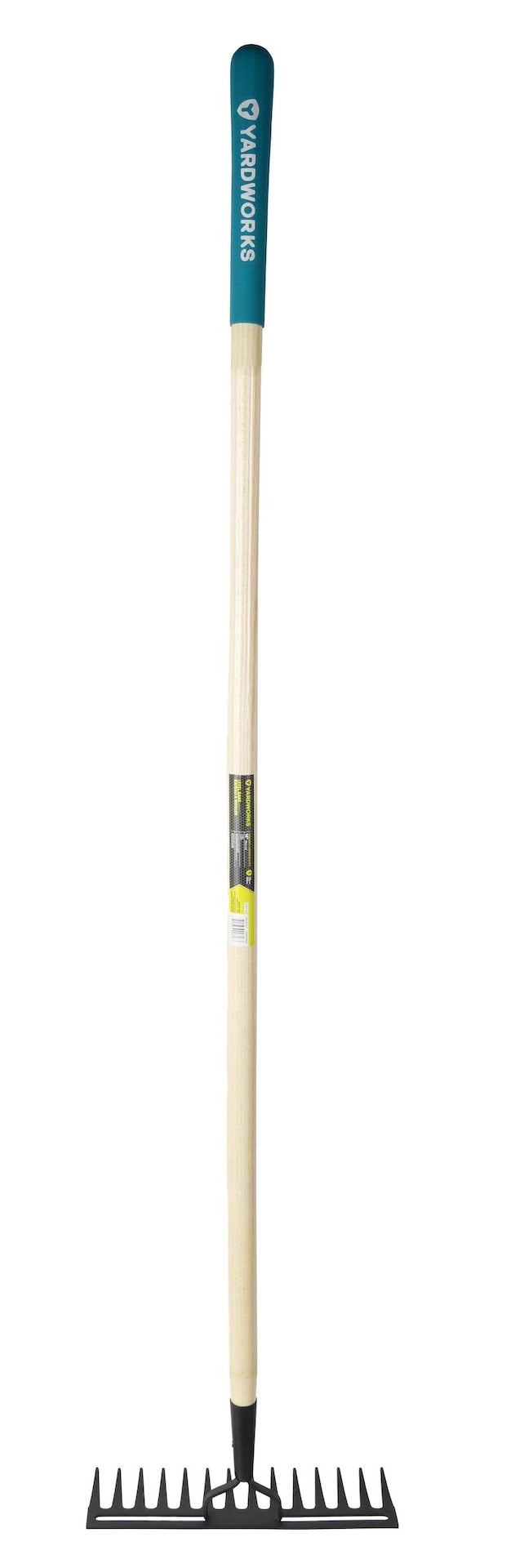 14-in Wide Metal 14-Tine Head Rake, 48-in Hardwood Shaft B2918