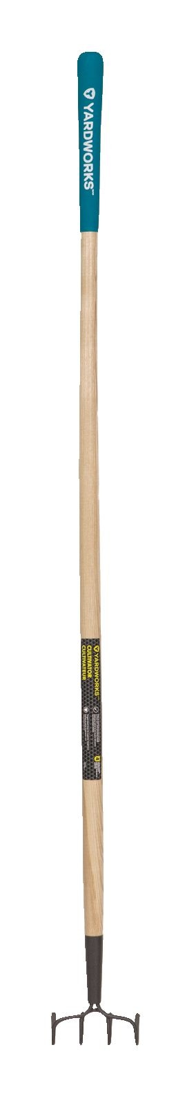 Steel 4-Tine Cultivator, 57-in Wooden Shaft Y5576