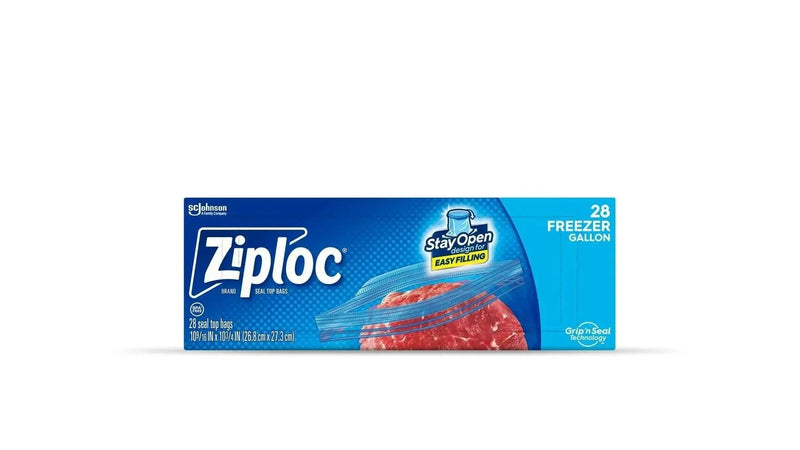Large Freezer Bags Value Pack, 3.7-L, 32-pk J2457