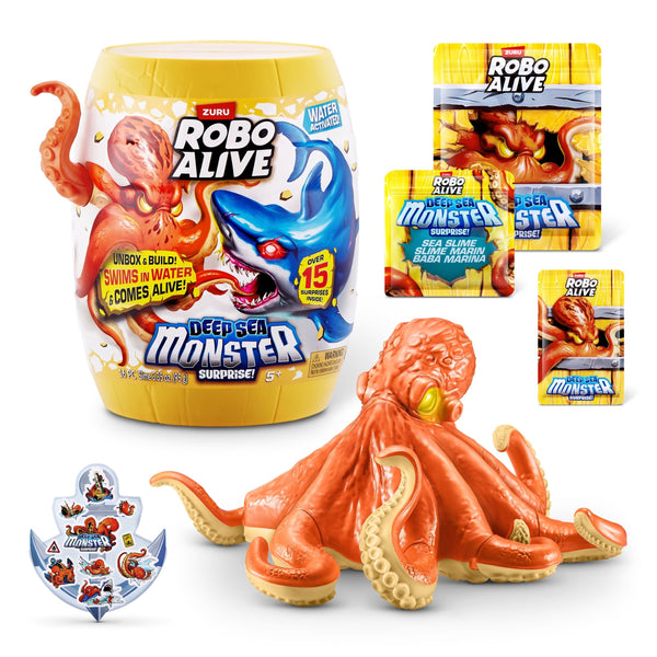 Deep Sea Monster Surprise Unboxing Playset Capsule for Ages 5+ K1963