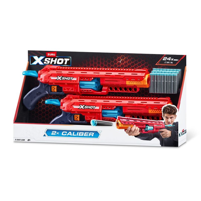 Excel Caliber Pump-Action Dart Blaster with 24 Darts, 2-pk, Ages 8+ L1839
