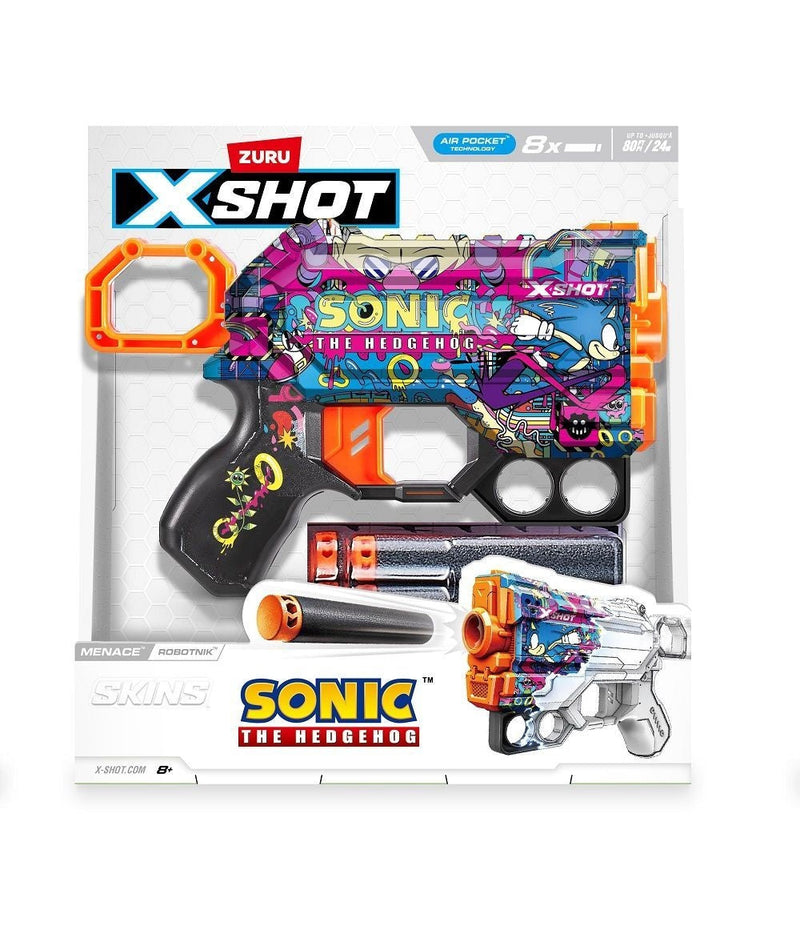 Menace Skins Foam Dart Toy Blaster for Ages 8+ S3591