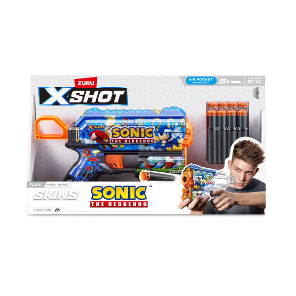 Skins Flux Blaster, Includes 8 Darts, Ages 8+ V6541