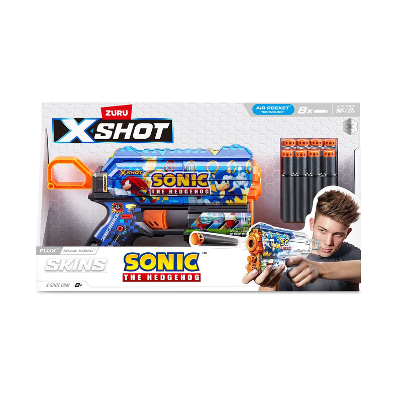 Skins Flux Blaster, Includes 8 Darts, Ages 8+ V6541